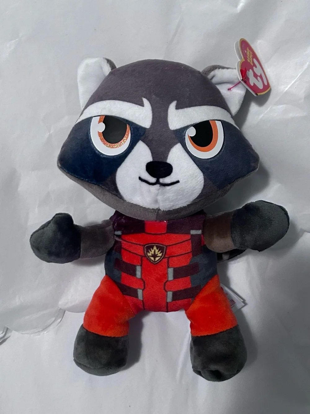 Funko Pop! Marvel Holiday bundle! Comes with free Rocket Ty beanie baby! - Picture 14 of 15